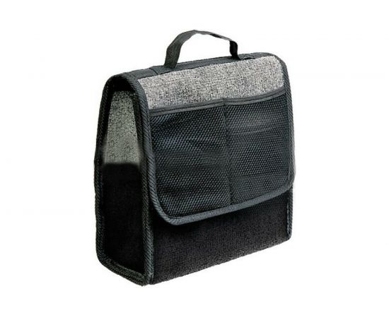 Органайзер в багажник AUTOPROFI TRAVEL, ковролиновый, чёрный, 1 24 ORG-10 BK 