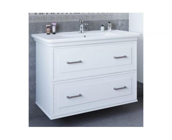 Навесная тумба Sanflor Модена 105 белая С04615 