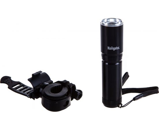 Фонарь Navigator, NPT-B05-3AAA, велосипедный, алюминиевый, 1LED, Cree XP-E, 5Вт, черный 61440 – изображение 2