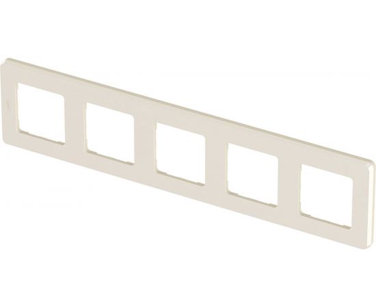 Рамка Legrand - 5 постов - INSPIRIA - слоновая кость 673971 – изображение 2