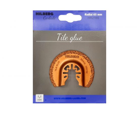 Полотно отрезное по плиточному клею Radial WC 65 мм Hilberg HR2165 – изображение 2
