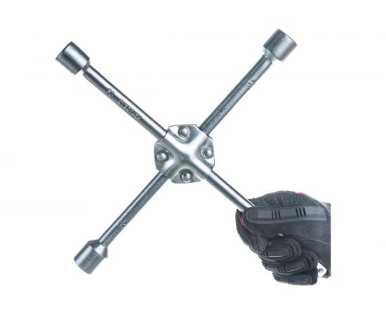 Баллонный-крест ключ 17х19х21х22х1/2 усиленный 400мм АвтоDело 34418 11982 – изображение 2