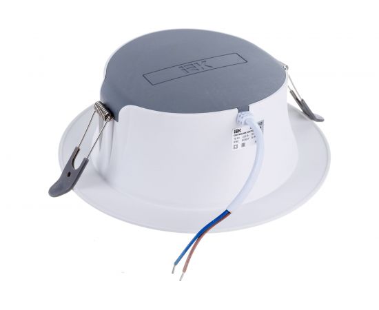 Светильник IEK, LED ДВО 1703 белый круг 18вт 6500K IP40 LDVO0-1703-18-6500-K01 – изображение 2