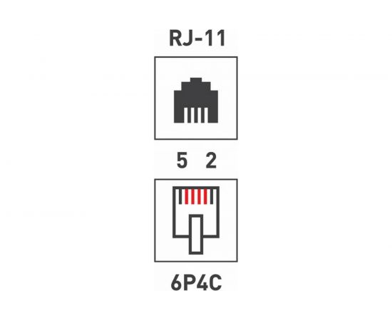 Телефонный джек 6P4C REXANT 05-1012 – изображение 2