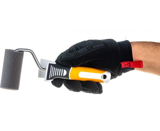 Мини валик с ручкой для всех видов лаков, с торцевыми выемками поролон 35х70 COLOR EXPERT 86721902 – изображение 2