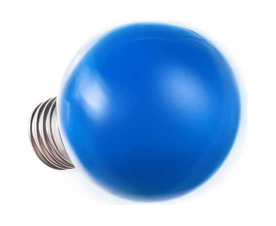 Светодиодная декоративная лампа Volpe LED-G60-3W/BLUE/E27/FR/С матовая UL-00006957 – изображение 2