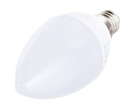 Светодиодная лампа REXANT Свеча CN 9,5 Вт E14 6500 K холодный свет 604-203 – изображение 2