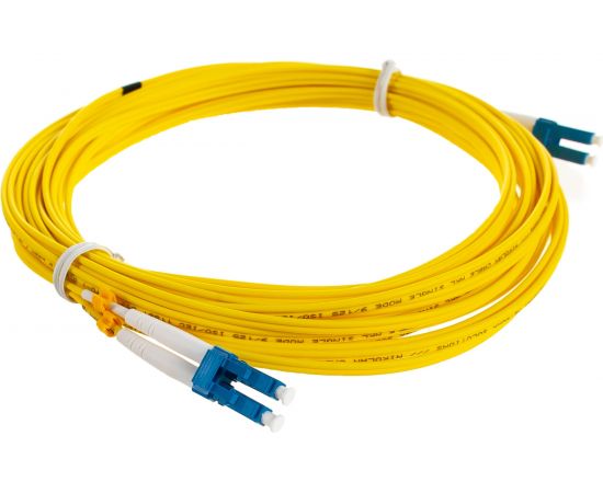 Соединительный волоконно-оптический шнур NIKOMAX желтый, 10м NMF-PC2S2C2-LCU-LCU-010 – изображение 2