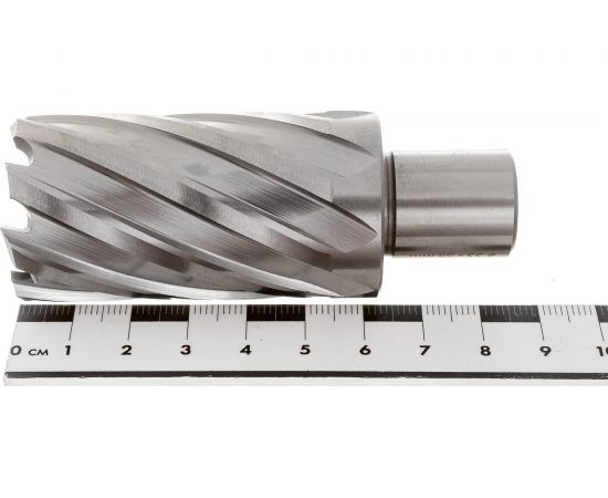 Сверло корончатое HSS по металлу (33х55/88 мм; Weldon 19) D.BOR CD-HSS-055-033-W – изображение 2