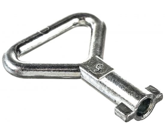 Ключ ТРИЗАМ с двумя бородками, D= 5 мм, H=46,5 мм, металл, покрытие цинк, К01.05.1.1 TRZ0025 – изображение 2