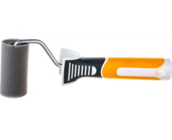 Мини валик с ручкой для всех видов лаков, с торцевыми выемками поролон 35х70 COLOR EXPERT 86721902 – изображение 3