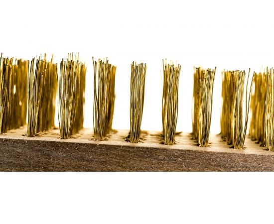 Металлическая щетка с деревянной ручкой ON 6-и рядная 20-01-005 – изображение 3