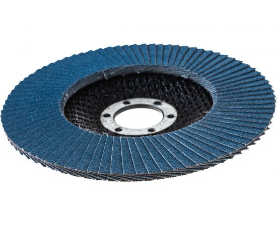 Круг лепестковый торцевой по нержавеющей стали Цирконий (125х22.2 мм; P120) Профоснастка 10205039 – изображение 3