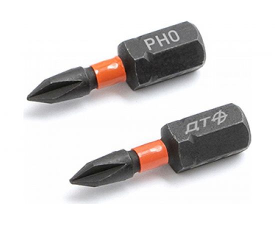Бита ударная (2 шт; PH0х25 мм; 1/4"") Дело Техники 793002 – изображение 3