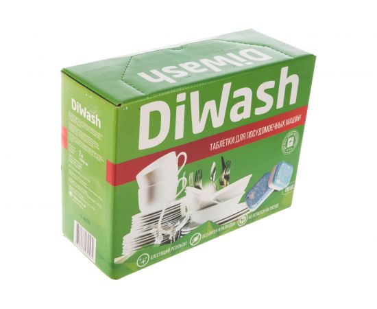 Таблетки для посудомоечных машин DIWASH 100шт 604643 – изображение 3