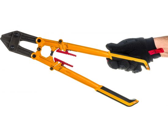 Болторез Stayer ""EXPERT"", складная конструкция, губки из Cr-Mo стали, двухкомп рукоятка, сталь HRC 42 до d= 6мм, 450мм 2331-045 – изображение 3