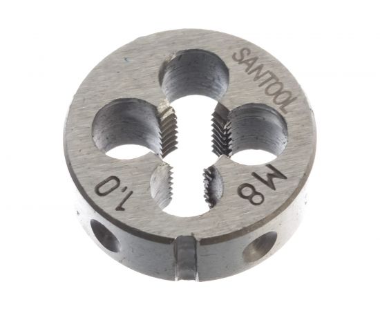 Плашка М8x1,0 d-25мм SANTOOL 032110-008-100 – изображение 3