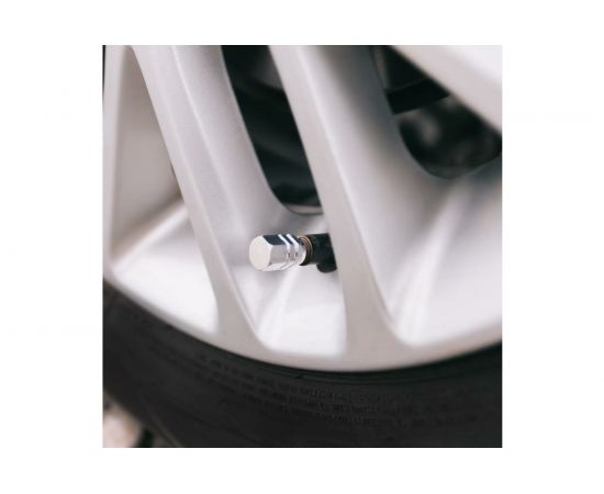 Колпачок на вентиль TORSO хром, набор 4 шт. 863714 – изображение 4