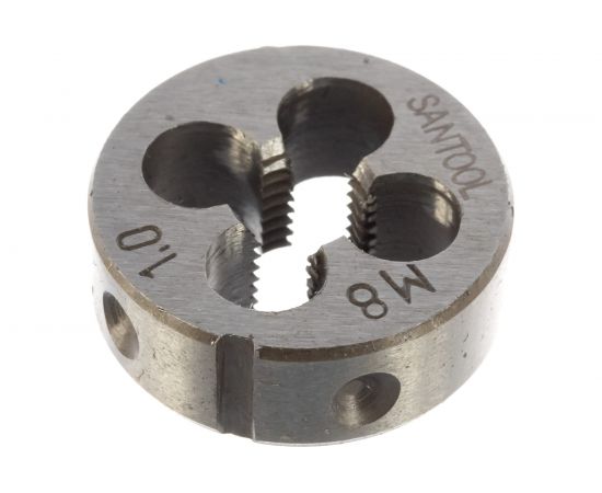 Плашка М8x1,0 d-25мм SANTOOL 032110-008-100 – изображение 4