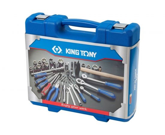 Универсальный набор инструментов KING TONY 77 предметов 7577MR – изображение 4