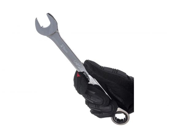 Комбинированный трещоточный ключ 21мм на держателе ЭВРИКА ER-21121H – изображение 4