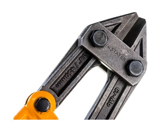 Болторез Stayer ""EXPERT"", складная конструкция, губки из Cr-Mo стали, двухкомп рукоятка, сталь HRC 42 до d= 6мм, 450мм 2331-045 – изображение 5