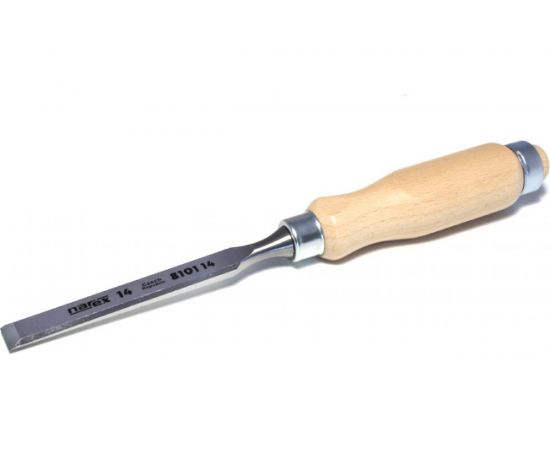 Плоская стамеска Narex с деревянной светлой ручкой 14 мм 810114 – изображение 5