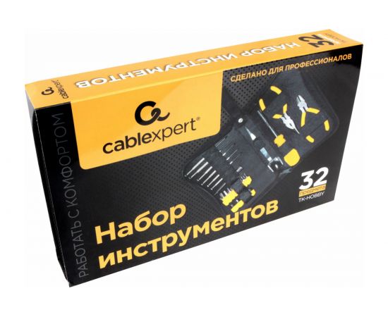Набор инструментов Cablexpert TK-HOBBY 12 инструментов, 32 предмета TK-HOBBY – изображение 6