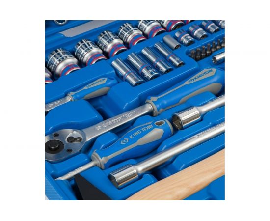 Универсальный набор инструментов KING TONY 77 предметов 7577MR – изображение 8