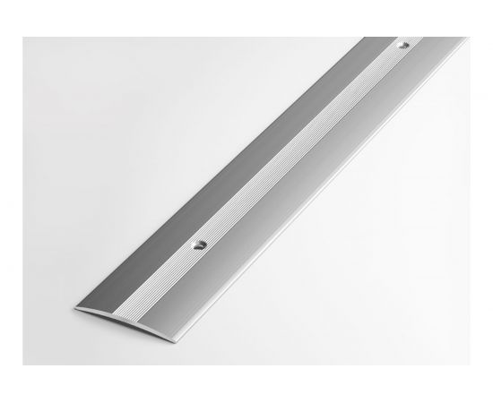 Порог прямой алюминиевый (37 мм, 1,8 м, Без покрытия) ЛУКА 00000001359 