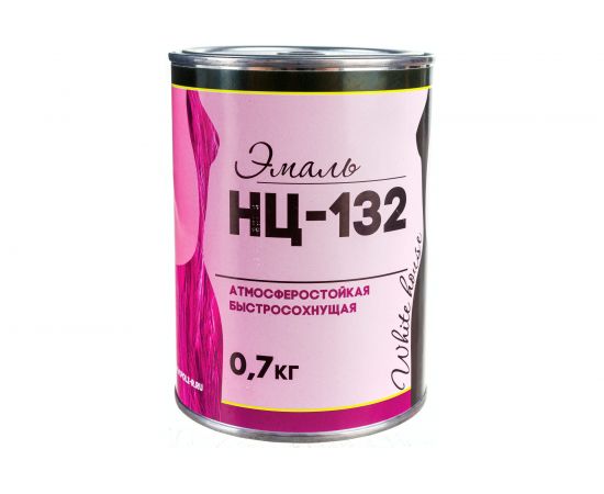 Эмаль White House НЦ-132 (коричневая; 0.7 кг) 16215 