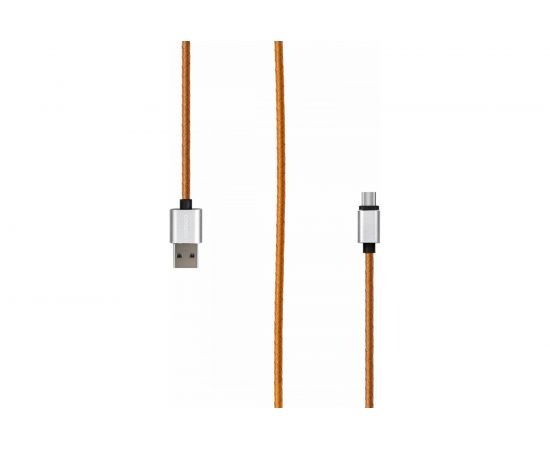 Кабель Rombica USB - USB Type-C, Эко-кожа, 1м, Охра Digital CL-05 USB 3 0 CB-CL05 