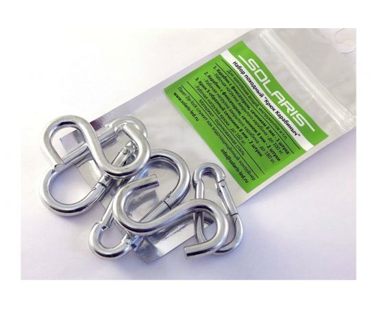 Походный набор SOLARIS Крюк Карабиныч S6208 