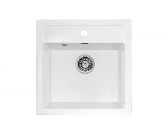 Кухонная мойка Gerhans A 11 18 БЕЛЫЙ /БЕЛАРУСЬ/ 510х505 мм А11-18 