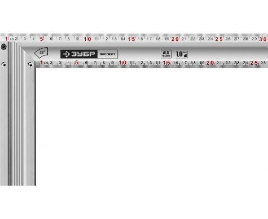 Жесткий столярный угольник ЗУБР 300 мм 34392-30 