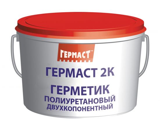 Полиуретановый герметик Гермаст 2К, 16,5 кг, белый 61458036 