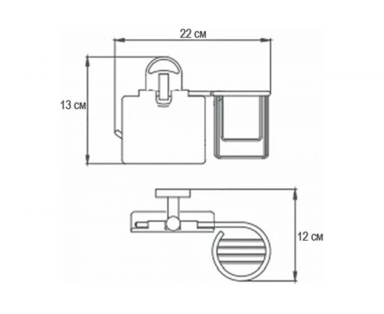Бумагодержатель с дезодорантом Ekko E1903-1 – изображение 2