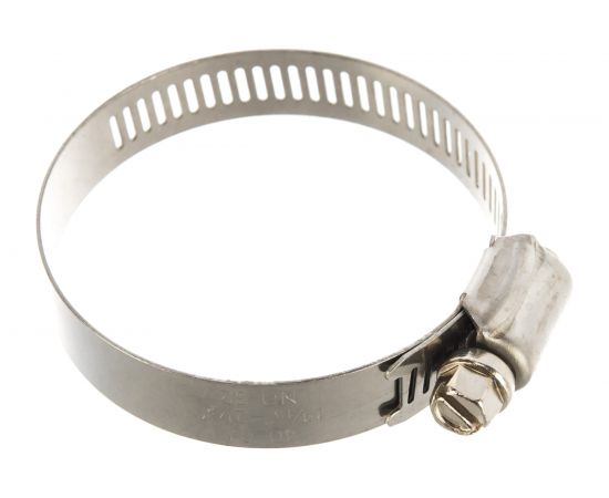 Хомуты Зубр ЭКСПЕРТ, нержавеющая сталь, просечная лента 12.7 мм, 40-64 мм, 4 шт 37815-040-64-4 – изображение 2