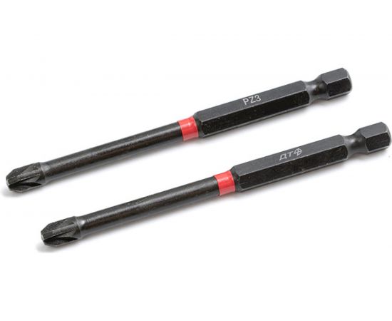 Бита ударная (2 шт; PZ3х90 мм; 1/4"") Дело Техники 793852 – изображение 2