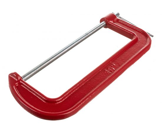 Слесарная струбцина CNIC G-образная 250 мм 10" облегченная LTG7010 26245 – изображение 2