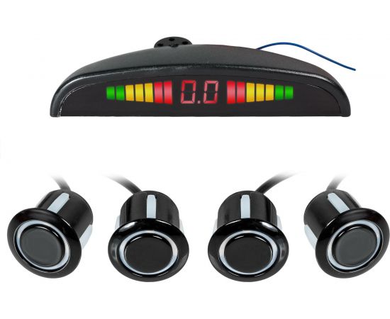 Беспроводной парковочный радар (4 датчика, ЖК экран) Airline APS-WL-04 – изображение 2