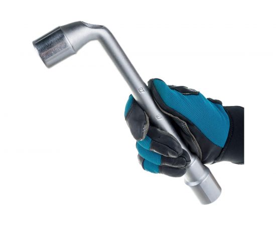 Набор ключей CNIC торцевых коленчатых 2-х сторонних из 12-ти шт. 8-27мм хром, в сумке 35154 – изображение 2