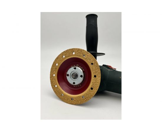 Диск обдирочно-шлифовальный по дереву и другим материалам плоский Strong № 5 LIGHT 125х22.2 мм Альфадиск 7048 – изображение 2