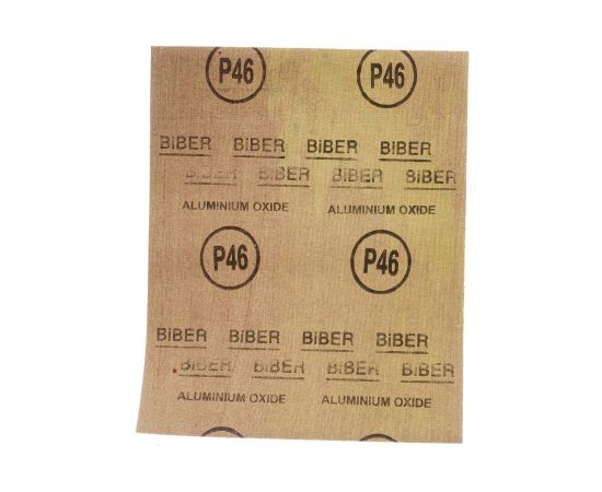 Шкурка шлифовальная на тканевой основе (10 пачек по 10 листов; 230х280 мм; Р46) Biber 70622 тов-080359 – изображение 2