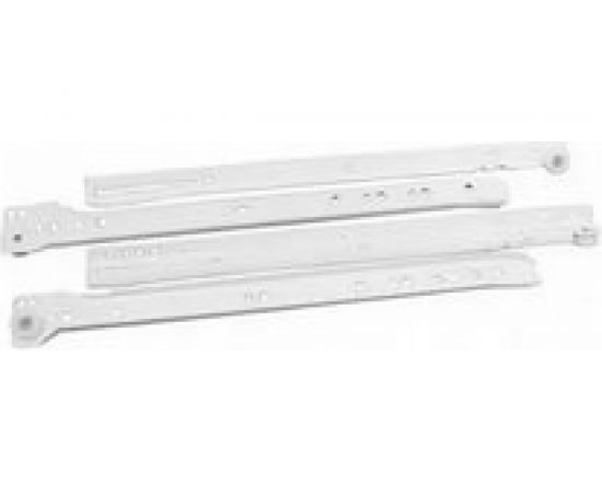 Роликовые направляющие Локри 500 мм, белые, 2 шт. EDS003-L 500 MM WHIT – изображение 2