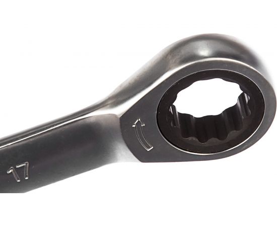 Комбинированный ключ с трещоткой 17мм AV Steel AV-315017 – изображение 2