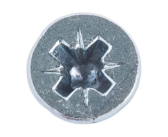 Потайной универсальный шуруп Метизный двор 4,0x30, оцинкованный, 500 шт. 4690441022004 – изображение 2