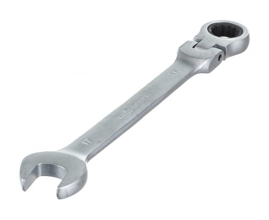 Гаечный комбинированный ключ с трещоткой КВАЛИТЕТ 17 мм ККТ-17Ш 6656139 – изображение 2