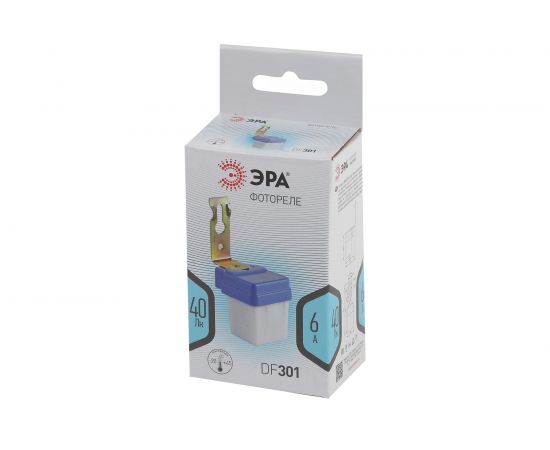 Фотореле ЭРА DF 301 серый, максимальная нагрузка 1300 ВА, IP44 Б0043804 – изображение 2