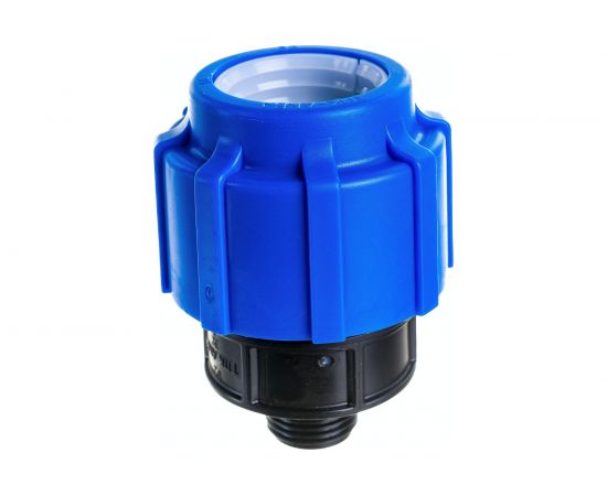 Муфта с наружной резьбой ПОЛИТЭК 32х1/2 50033212 – изображение 2